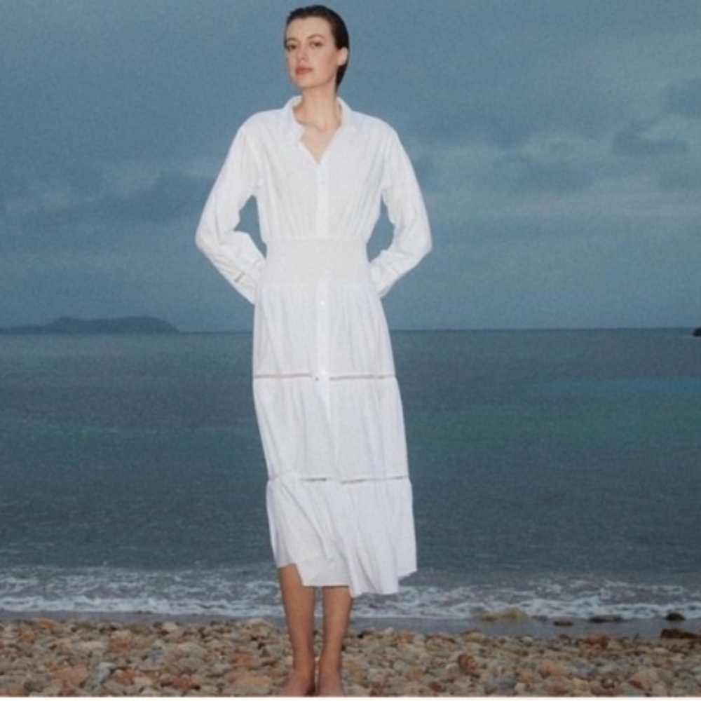 Elegant White Maxi Dress